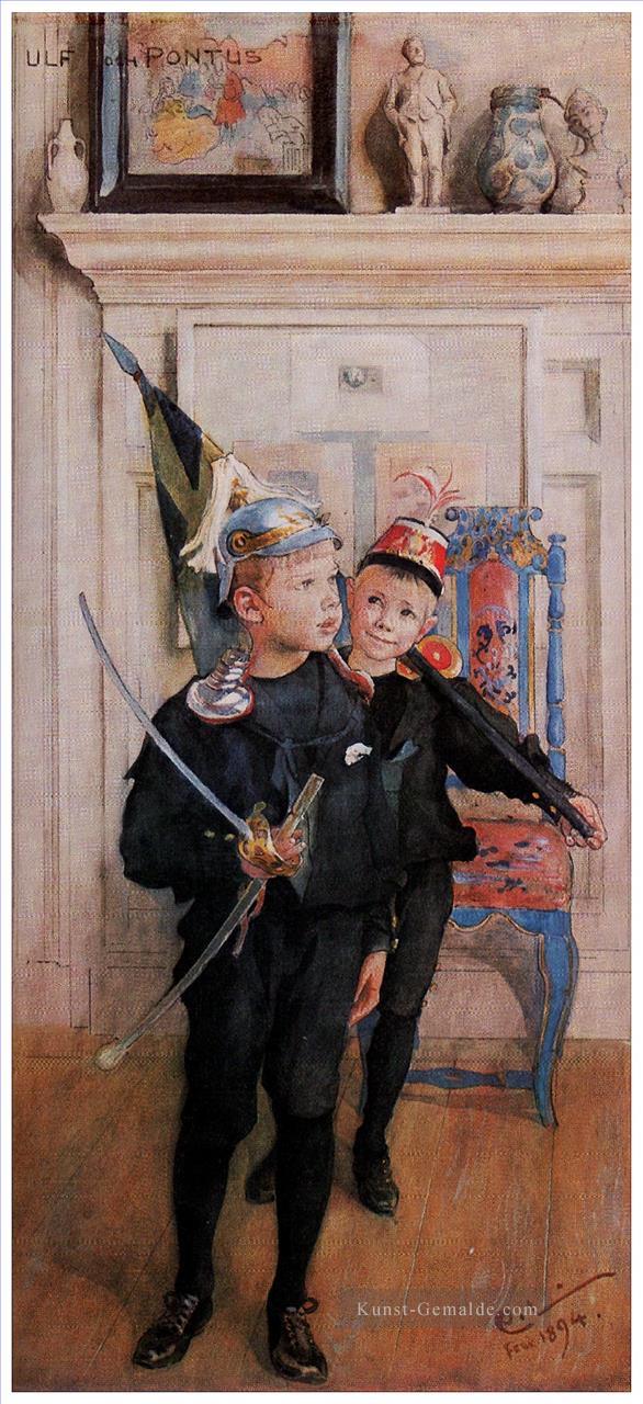 ulf und pontus 1894 Carl Larsson Ölgemälde